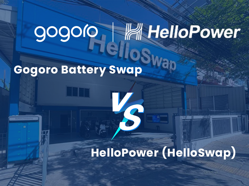Gogoro Battery Swap vs HelloSwap HelloSwap